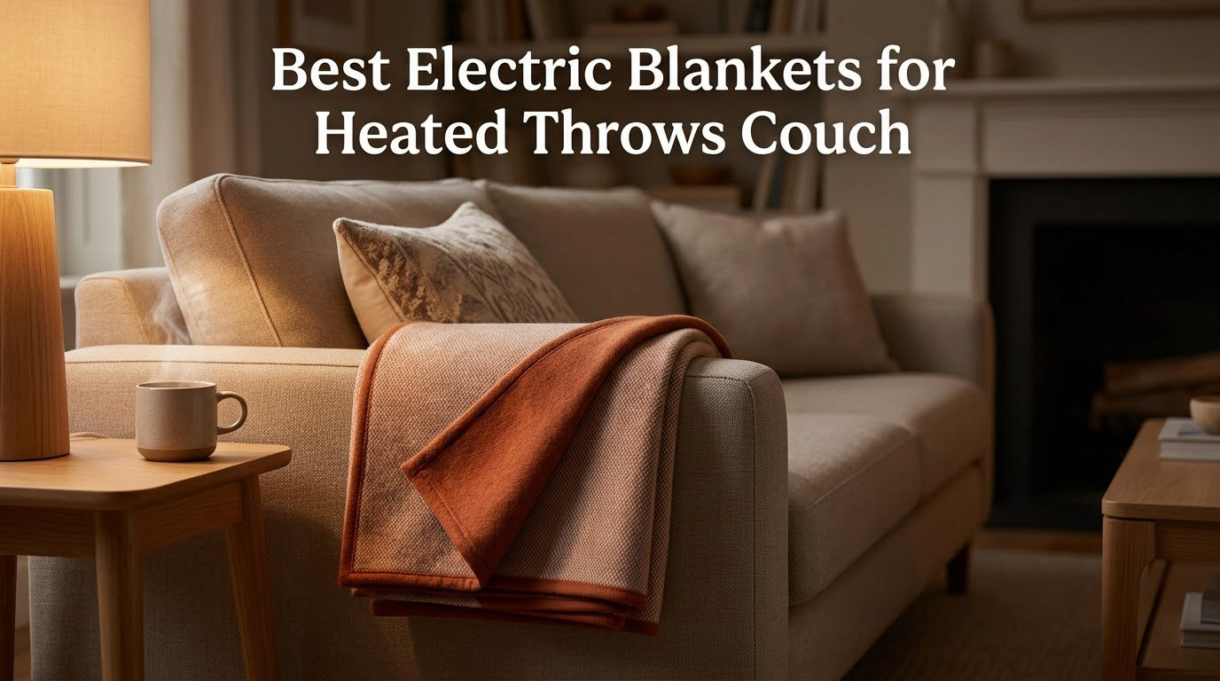 Best Electric Blankets for Heated Throws Couch