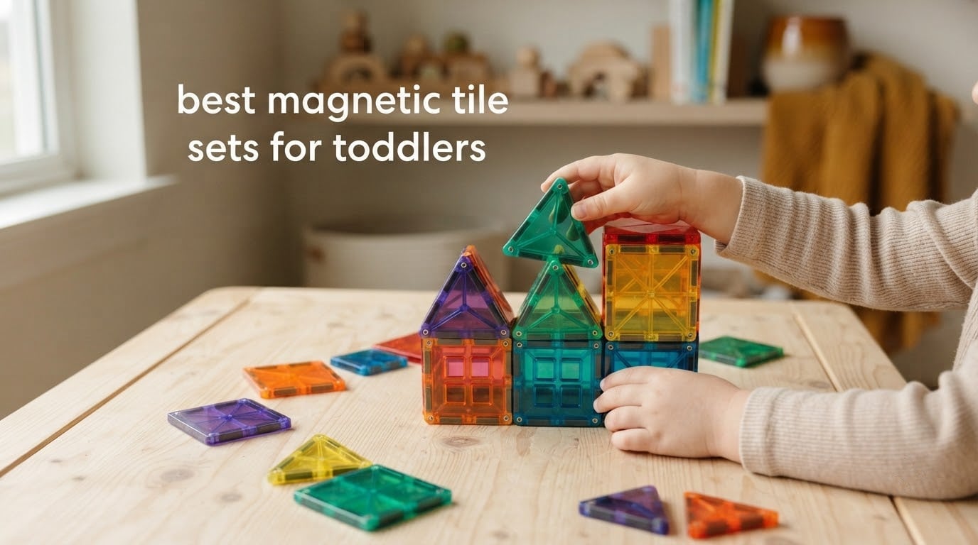 best magnetic tile sets for toddlers