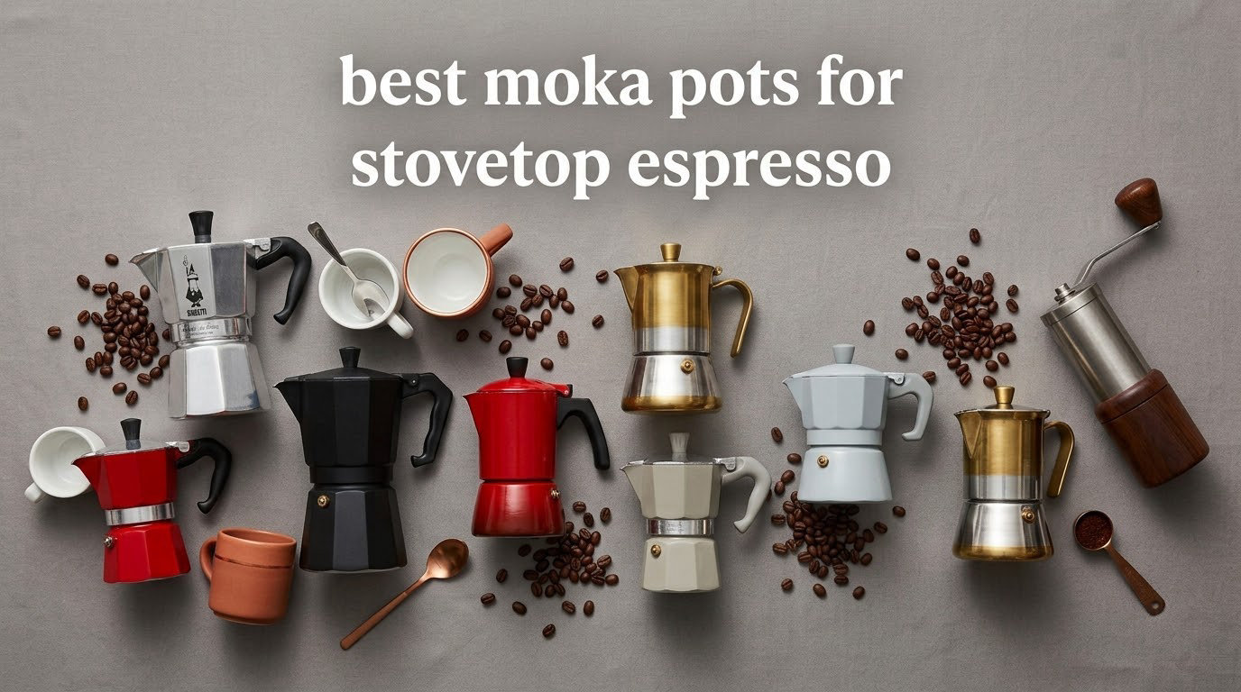 best moka pots for stovetop espresso