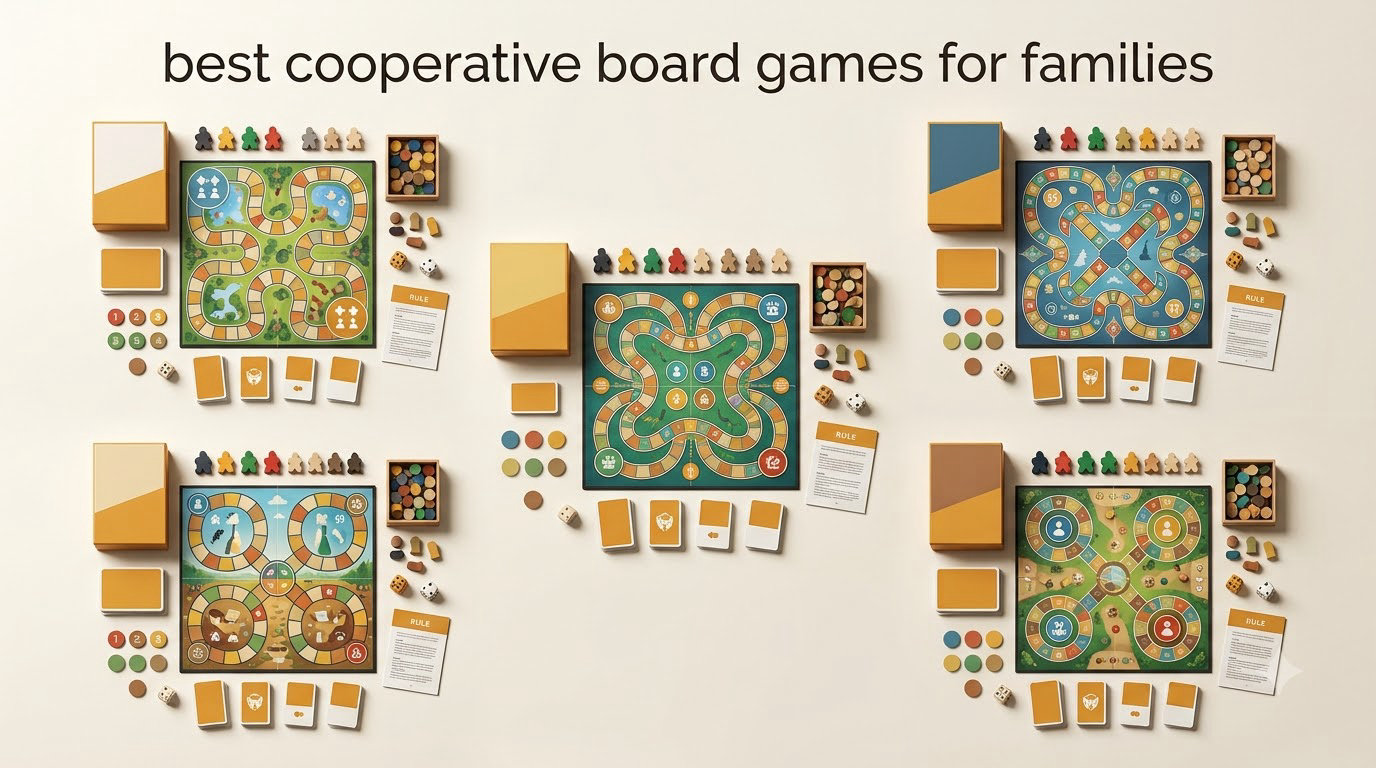 best cooperative board games for families
