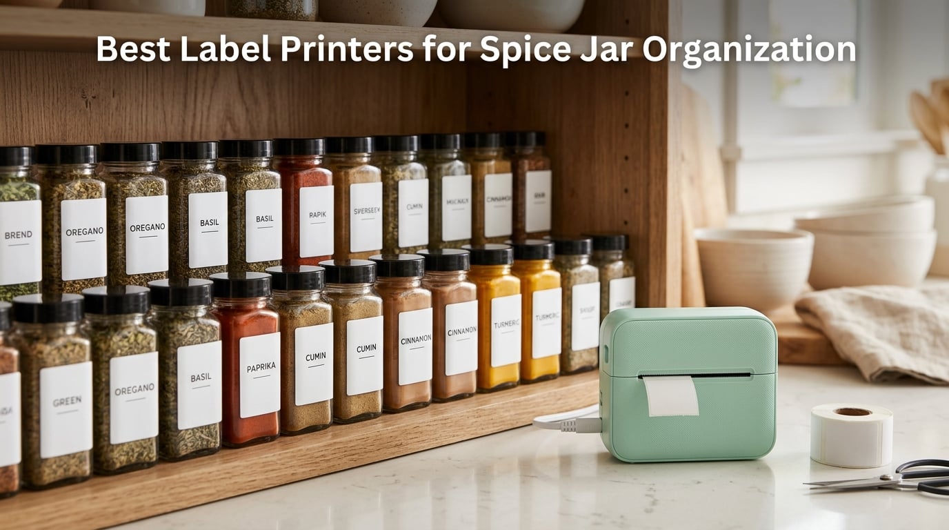 Best Label Printers for Spice Jar Organization