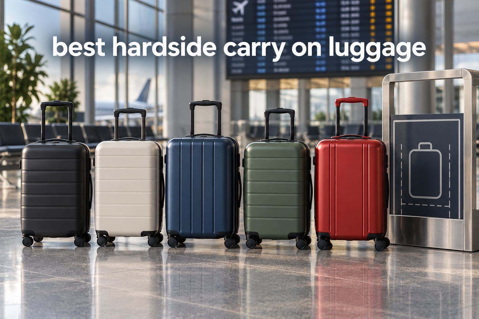 best hardside carry on luggage