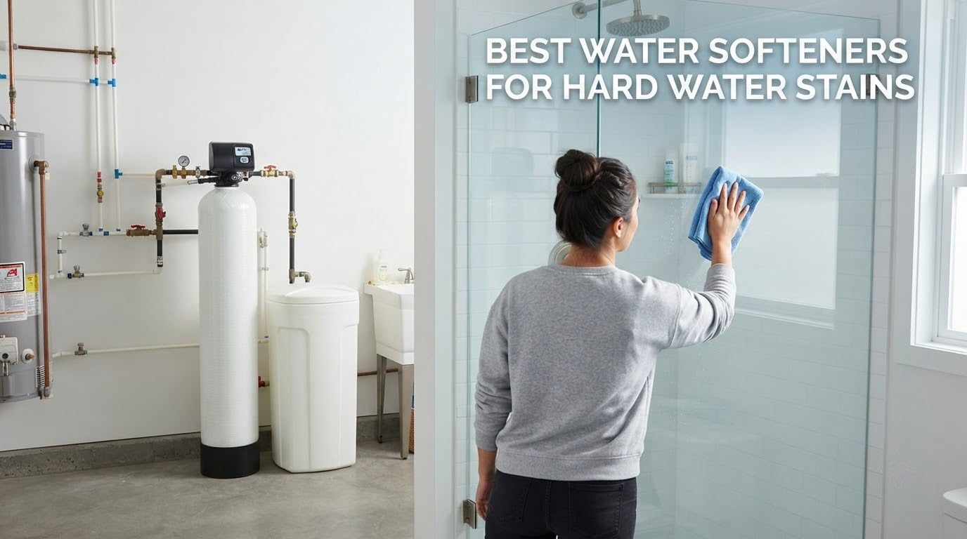 best water softeners for hard water stains
