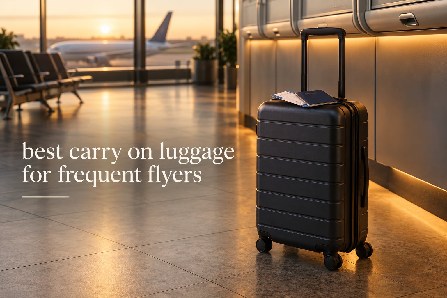 best carry on luggage for frequent flyers