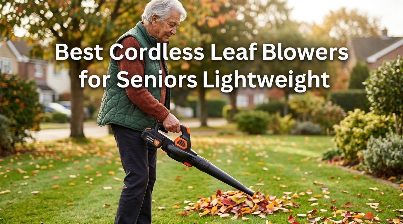 Best Cordless Leaf Blowers for Seniors Lightweight
