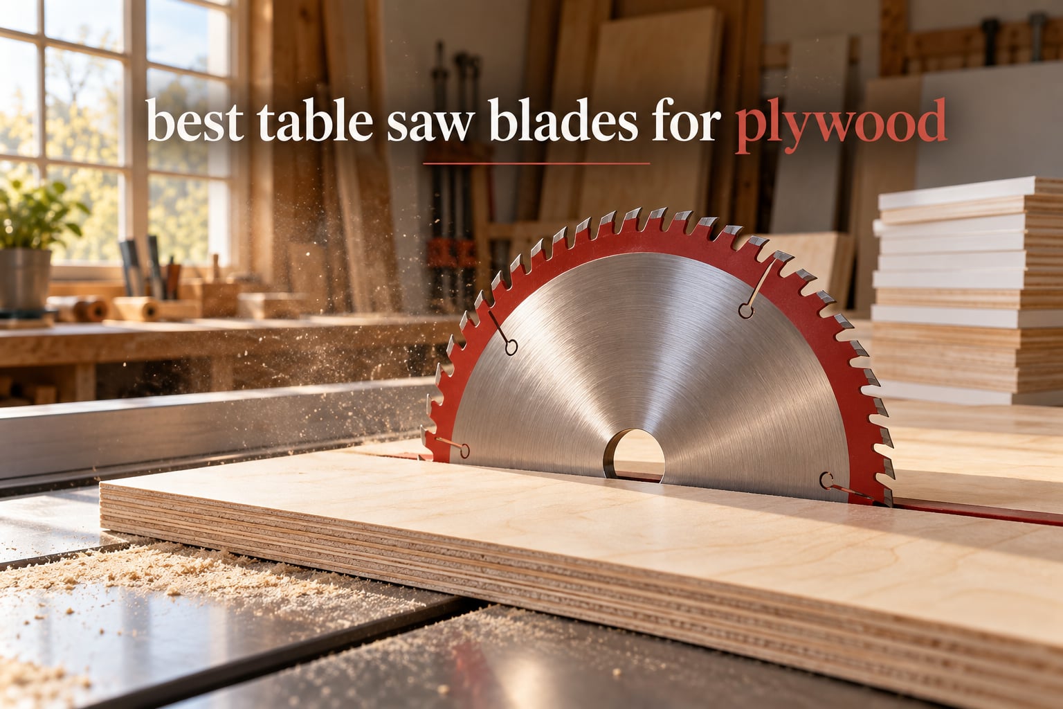 best table saw blades for plywood