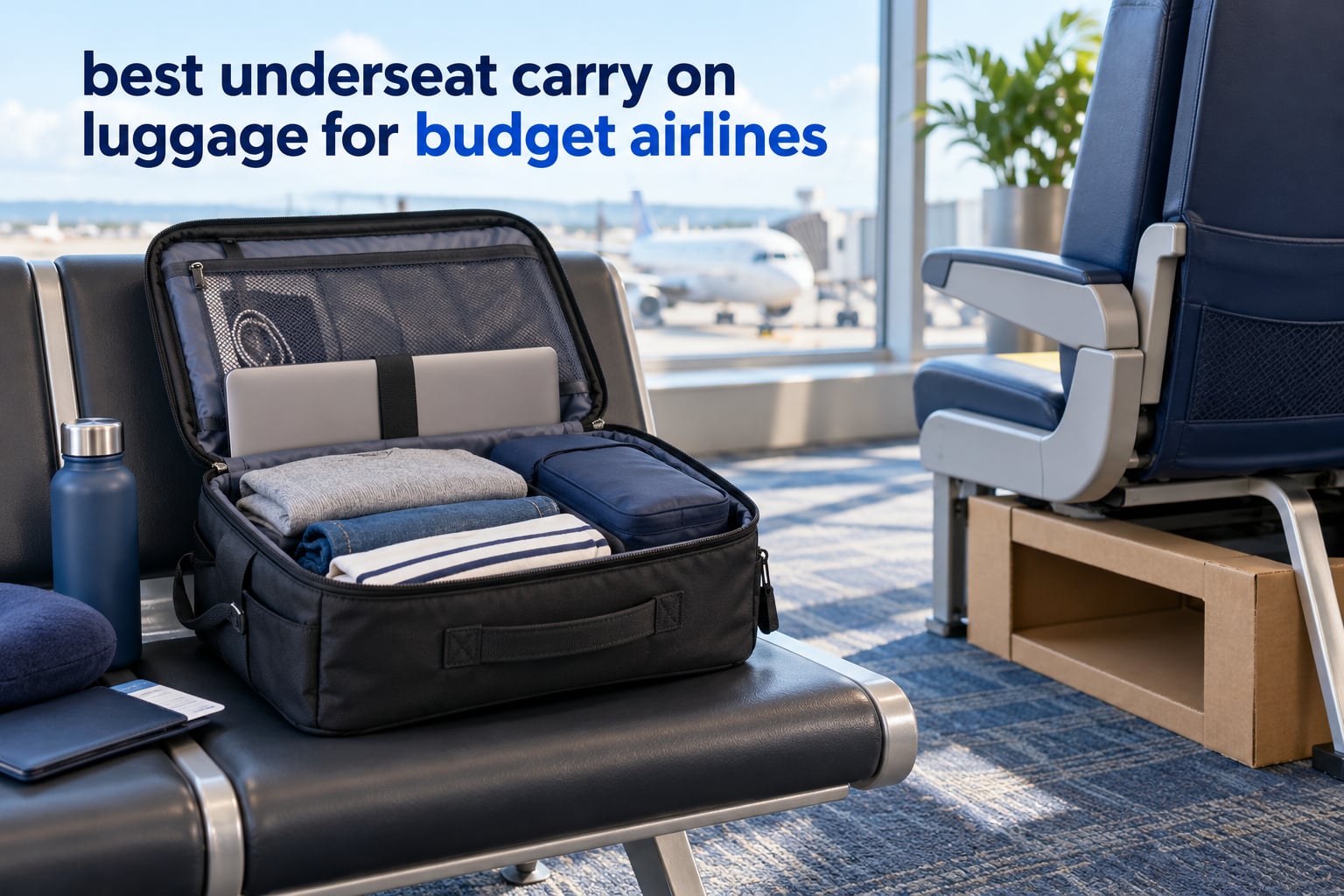 best underseat carry on luggage for budget airlines