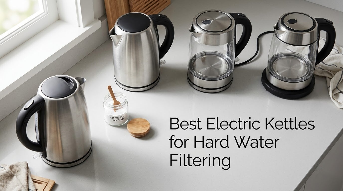 Best Electric Kettles for Hard Water Filtering