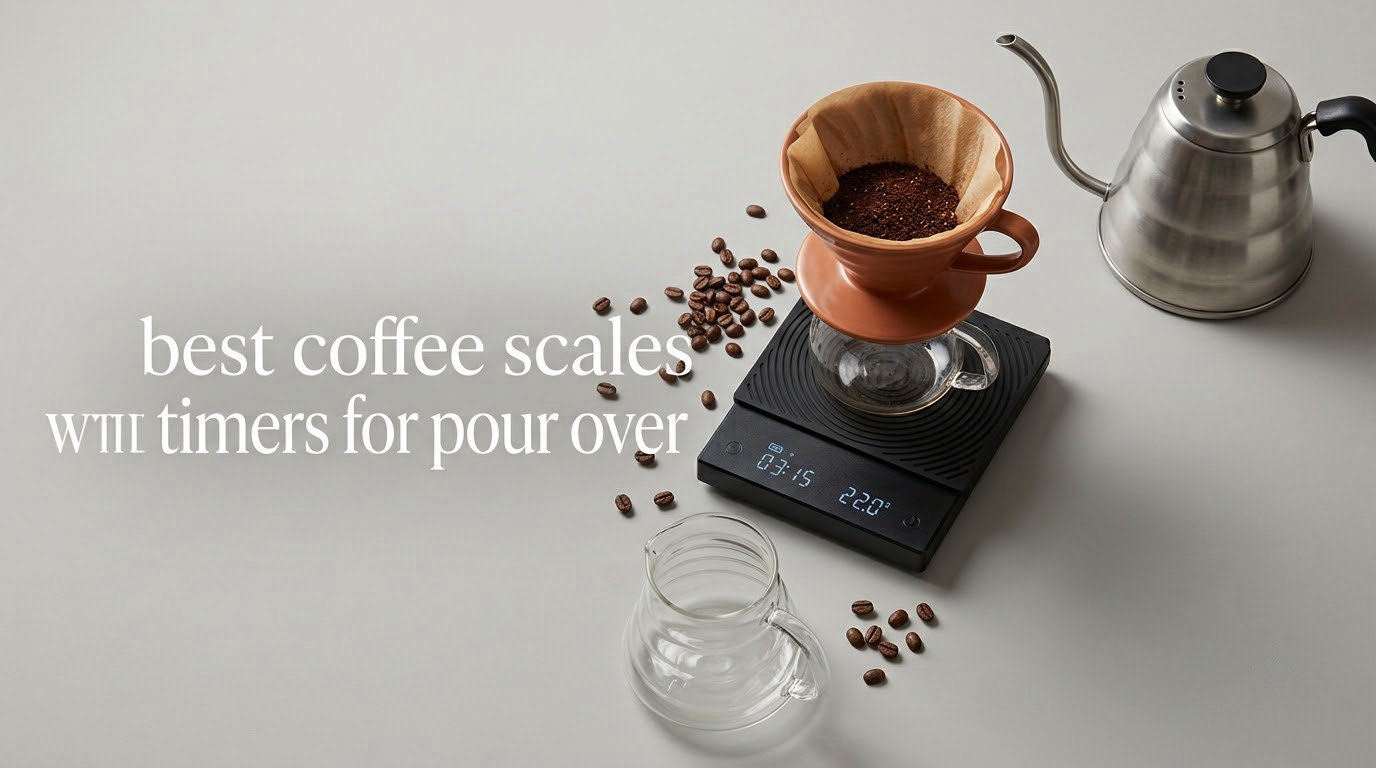 best coffee scales with timers for pour over