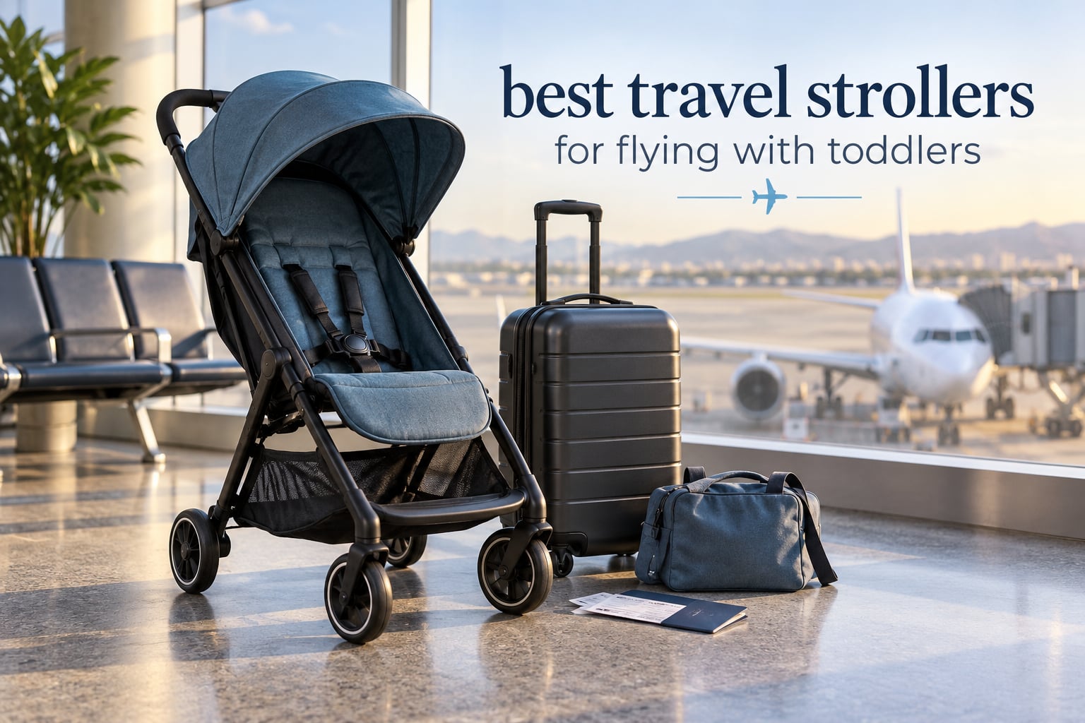 best travel strollers for flying with toddlers