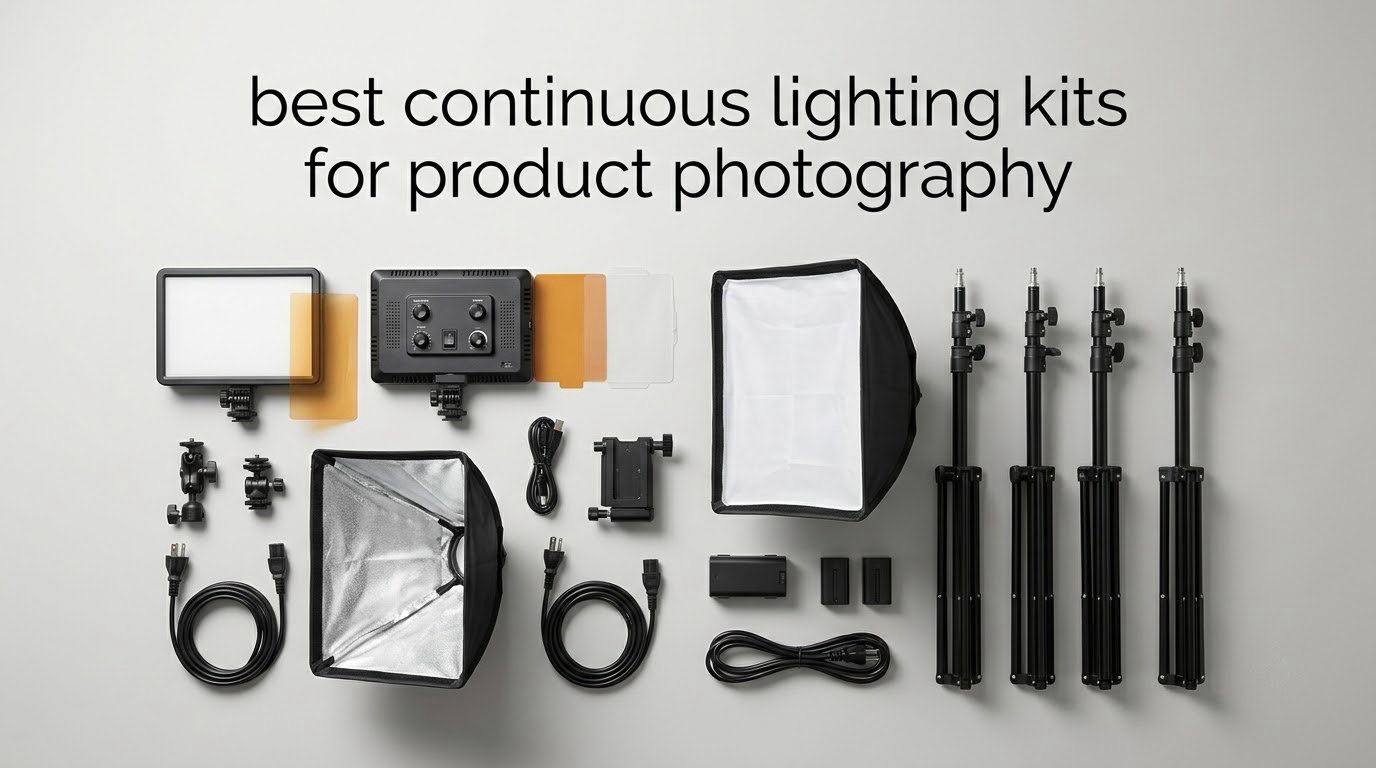 best continuous lighting kits for product photography