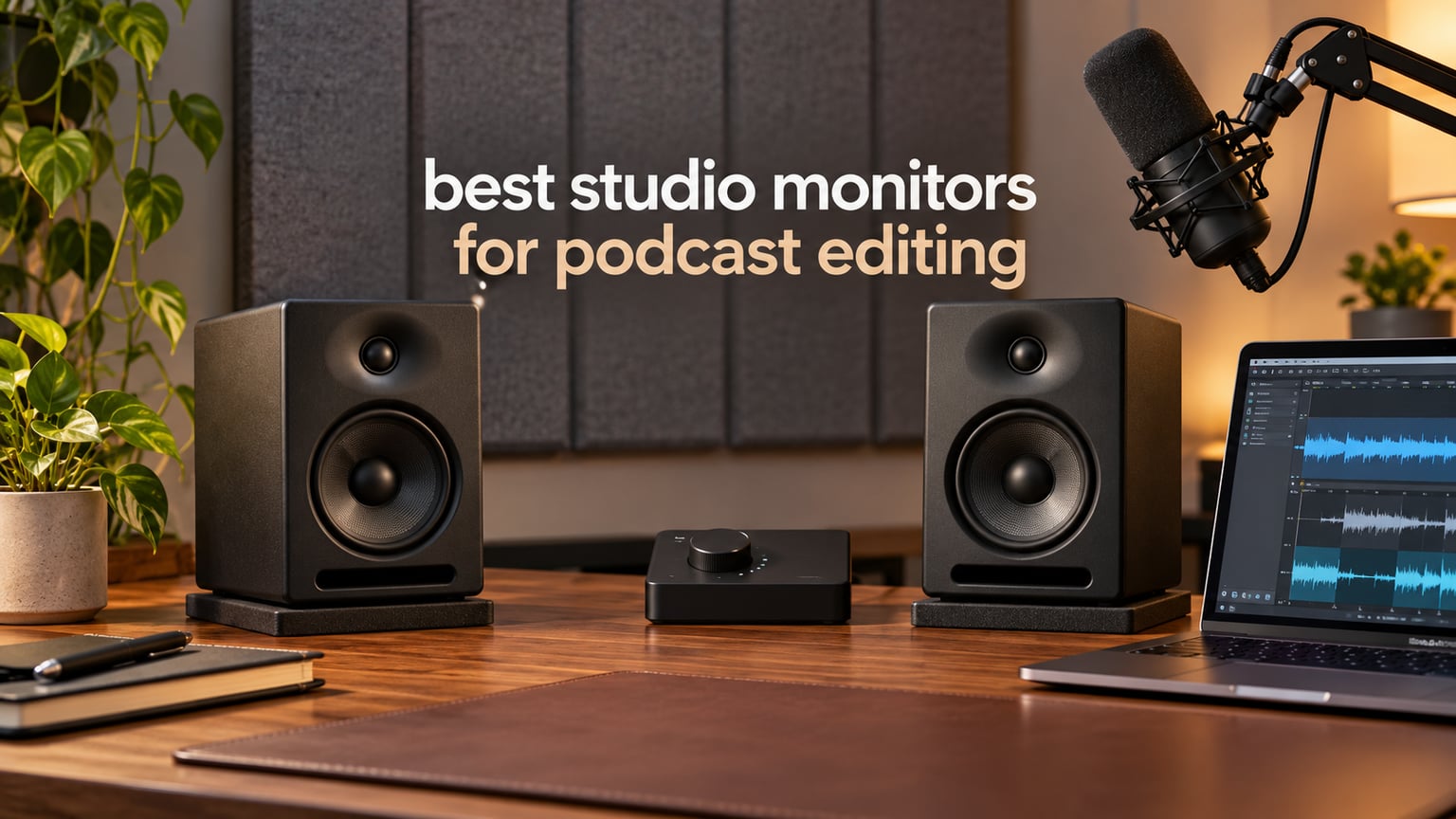 best studio monitors for podcast editing