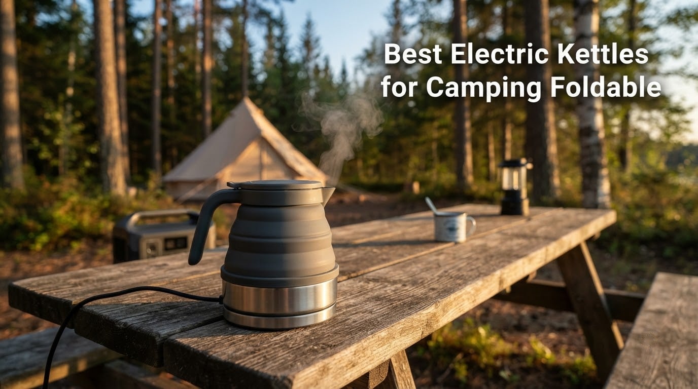Best Electric Kettles for Camping Foldable