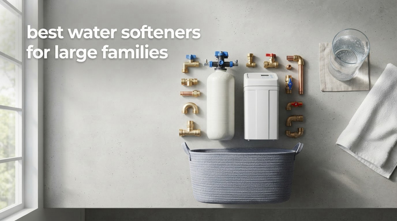best water softeners for large families