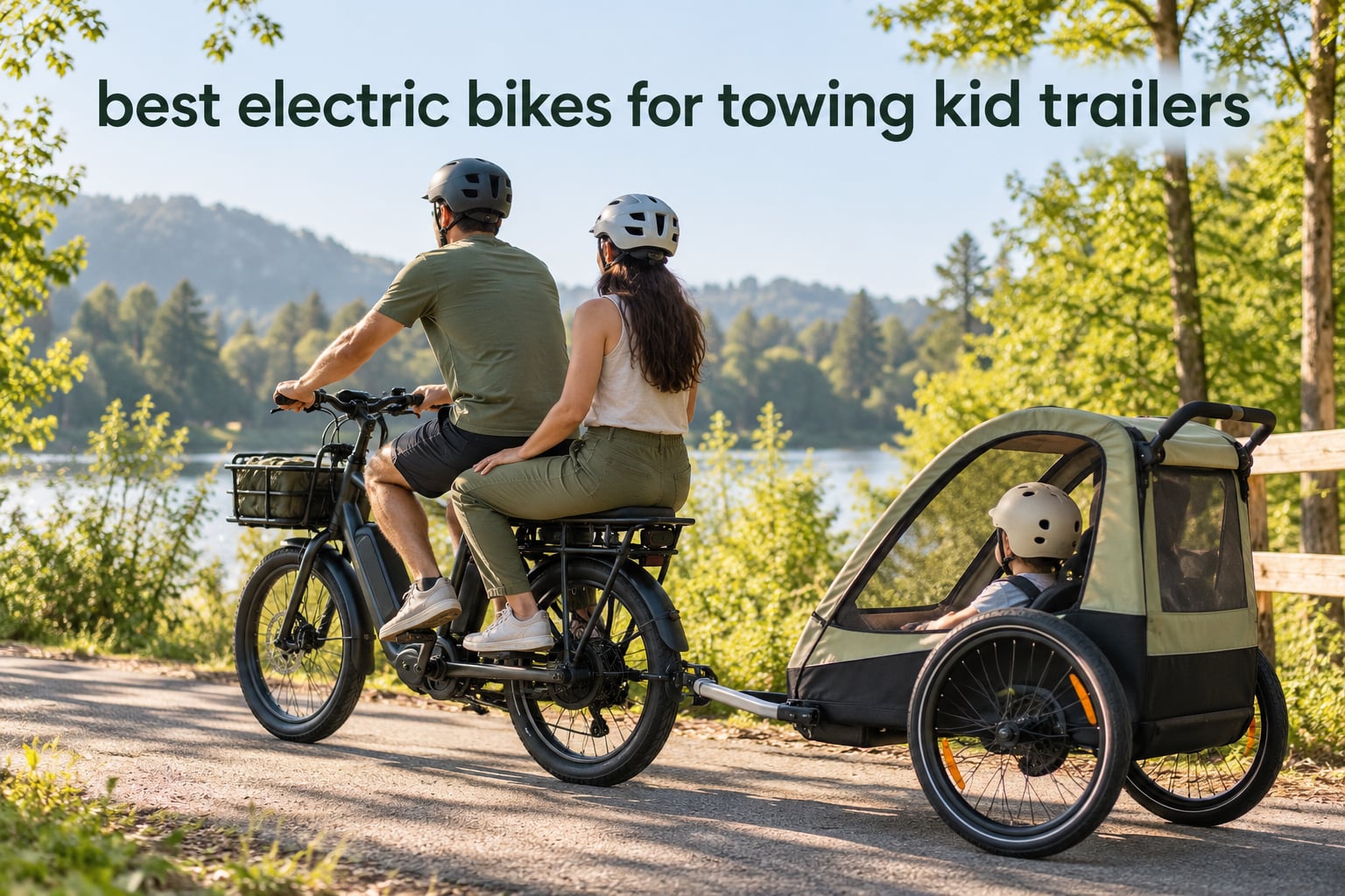 best electric bikes for towing kid trailers