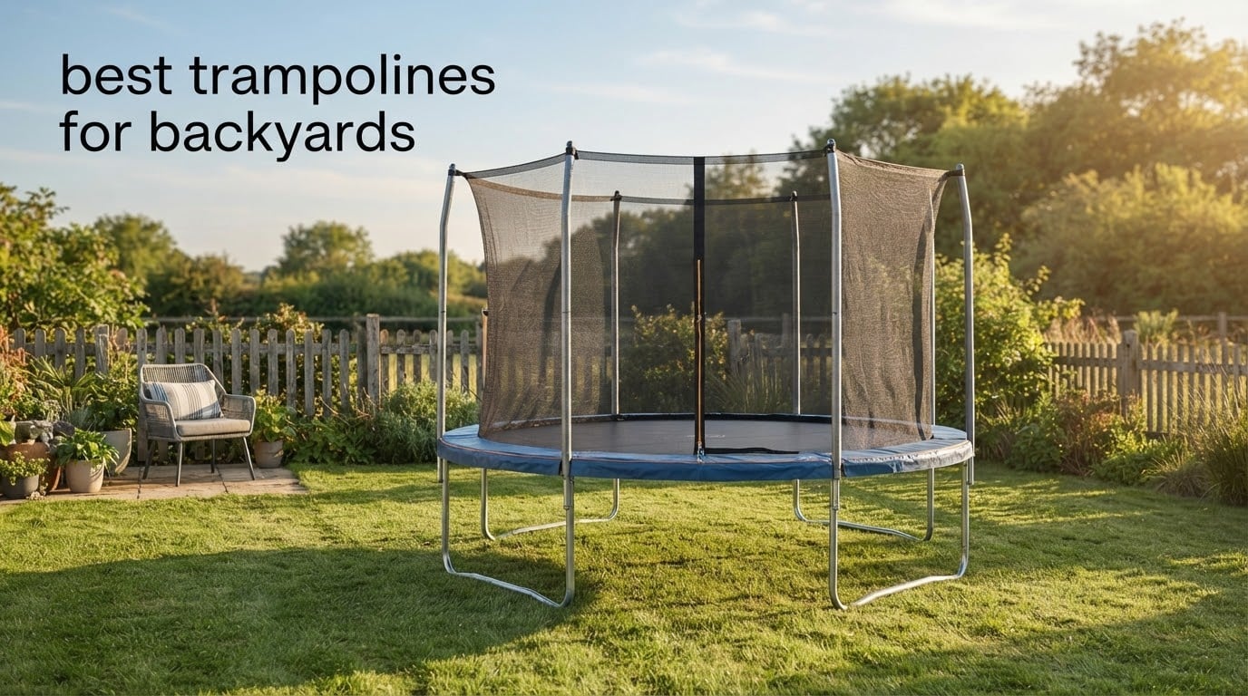 best trampolines for backyards