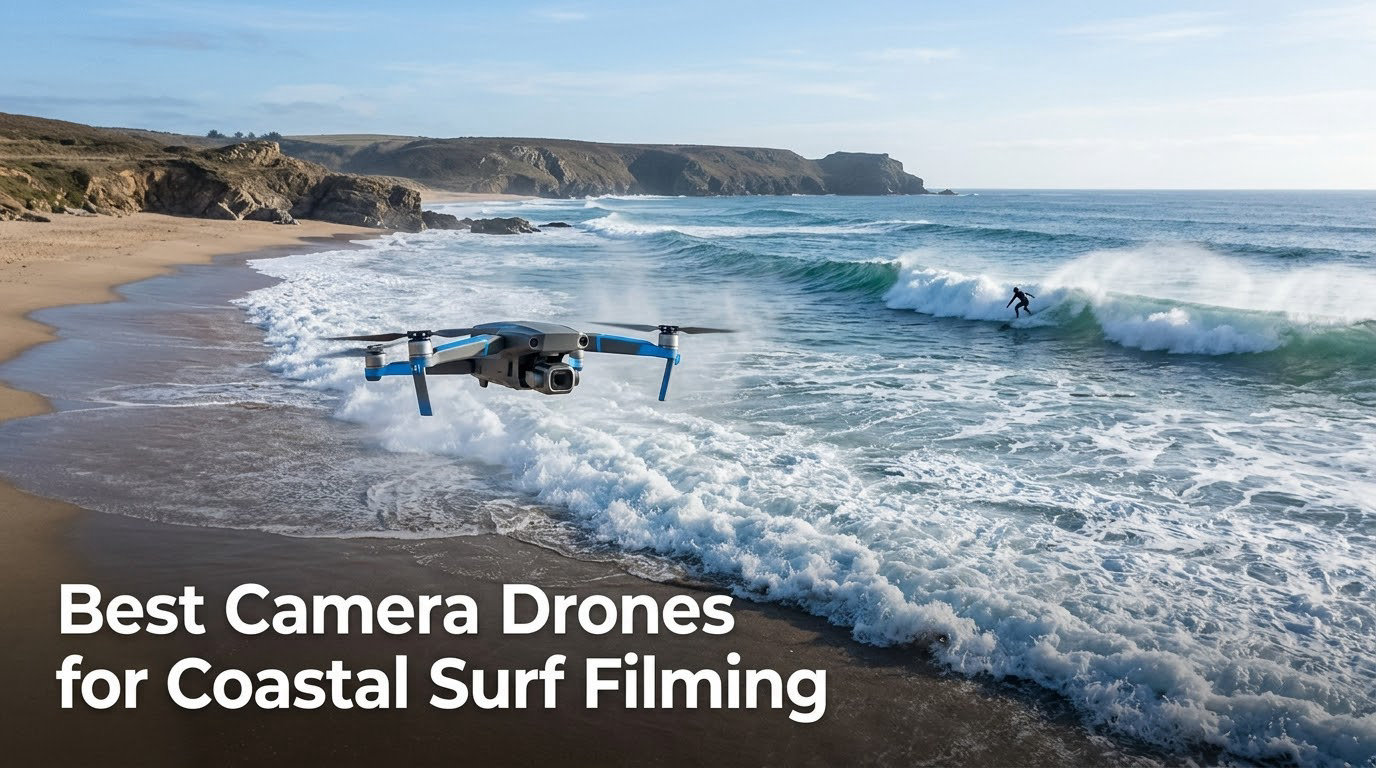 Best Camera Drones for Coastal Surf Filming