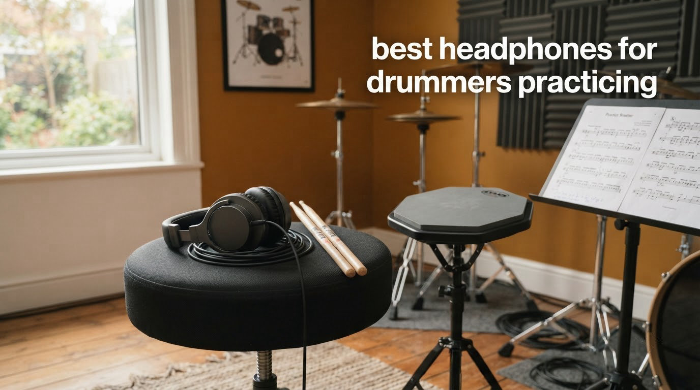 best headphones for drummers practicing